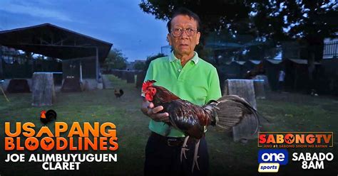 sabong tv usapang bloodline|Ang Claret ni Joe Alimbuyuguen sa Usapang Bloodlines .